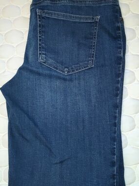 Chico's Pull On Short in Dark Blue Denim